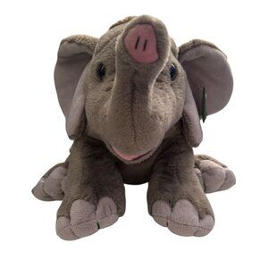 Wild Republic Plush Elephant 12 in Stuffed Animal Toy WWF Adoption Gray Soft